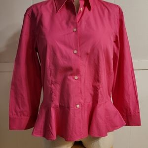 🦨Ralph Lauren Top pink size 10
